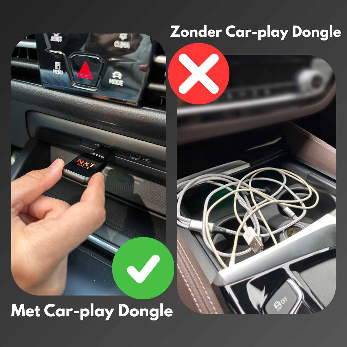NxtDrive® CarPlay & Android Auto Dongle