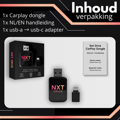 NxtDrive® CarPlay & Android Auto Dongle